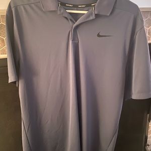 Mens Nike Golf Polo Size Large (dark blue)